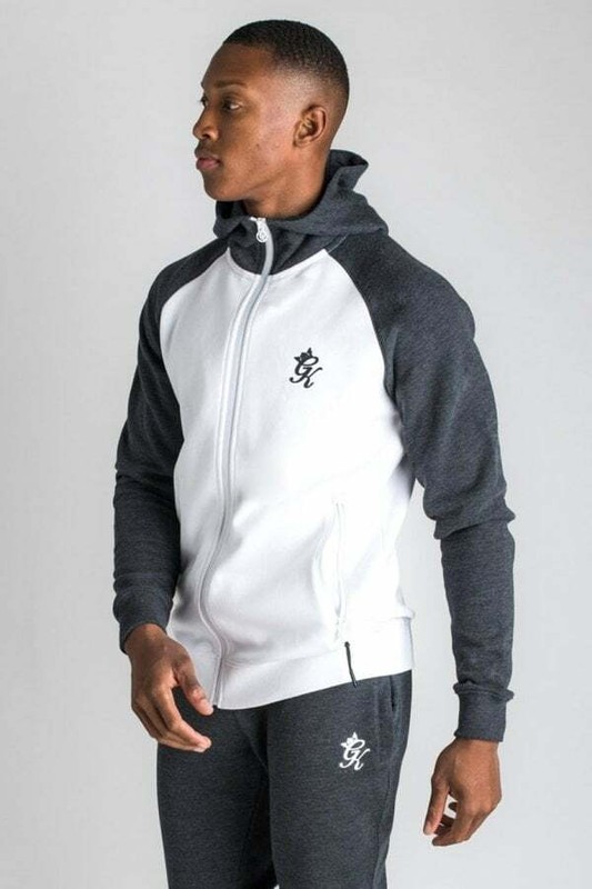 gym king dark grey tracksuit